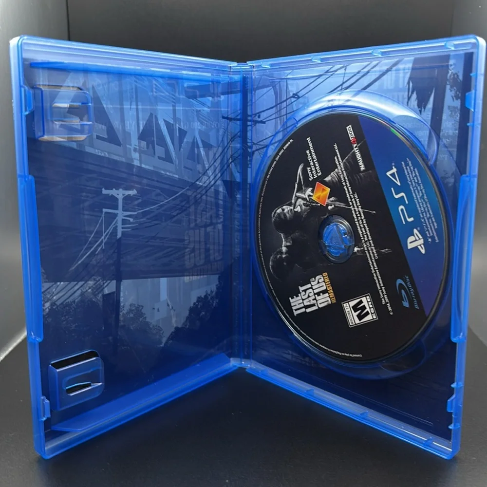 Sony Playstation 4 The Last of Us (remastered) video game rated M